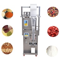 Bon prix machine d'emballage de sac à joint arrière vertical entièrement automatique certifiée CE pour sachets pour remplissage de bâtonnets de sel de café en poudre