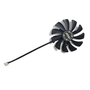 Nouveau ventilateur de remplacement <span class=keywords><strong>MSI</strong></span> GTX1060 Aero ITX GPU 85MM 4 broches HA9010H12SF-Z pour <span class=keywords><strong>MSI</strong></span> RX 560 GTX <span class=keywords><strong>1050</strong></span> ventilateur de carte graphique Aero ITX - Product Image 3