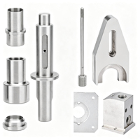 Pièces en alliage d'aluminium usinées CNC industrielles sur mesure, usinage CNC 5 axes, pièces métalliques