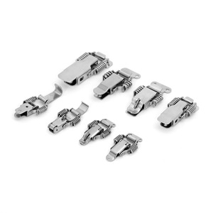 Loquet à double ressort Hui Ding en acier inoxydable 304 pour boîte d'équipement industriel DK011-018 - Product Image 1
