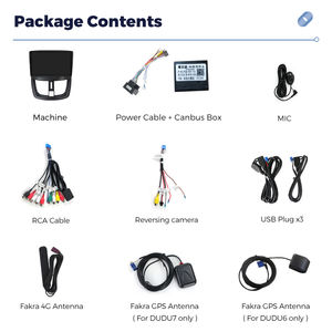 DUDUAUTO pour <span class=keywords><strong>Peugeot</strong></span> <span class=keywords><strong>207</strong></span> CC 2006-2015 <span class=keywords><strong>Autoradio</strong></span> Android 13 Lecteur Multimédia GPS Navigation Car-play Stéréo DSP - Product Image 2