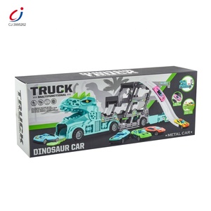 Chengji – voiture à friction coulissante, jouet pliable, lanceur de déformation, stockage, transport de dinosaures, <span class=keywords><strong>camion</strong></span> <span class=keywords><strong>transporteur</strong></span> - Product Image 6