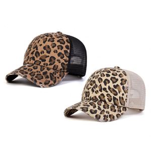 Gorras de Camionero al por Mayor, Gorra de Béisbol Innovadora Personalizada de Alta Calidad con Estampado de Leopardo, Gorra de 6 Paneles - Product Image 5