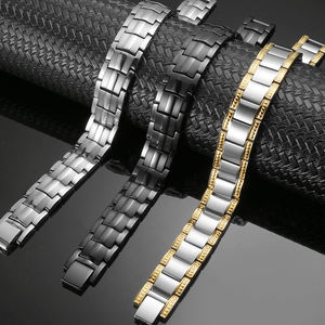 थोक जैव चुंबकीय समायोज्य ऊर्जा आयन ब्रेसलेट फैशन शुद्ध टाइटेनियम चुंबकीय चिकित्सा पुरुष कोष्ठक - Product Image 3