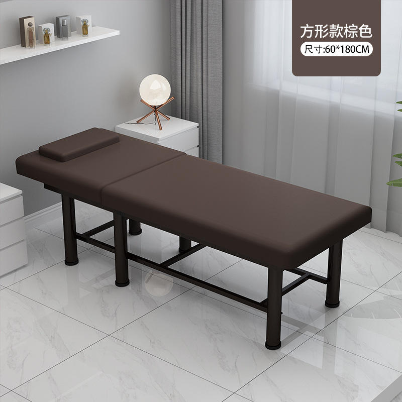 หัวเหลี่ยม สีน้ำตาล 60*180