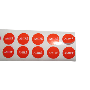 Impresión de etiquetas Logotipo personalizadoPegatinas autoadhesivas impermeables con presentación Premium Etiqueta impermeable - Product Image 5