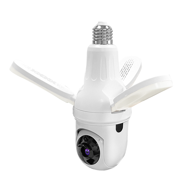 Good Quality V380 Pro APP 3.0Megapixels  WiFI Illuminated Light Bulb Camera