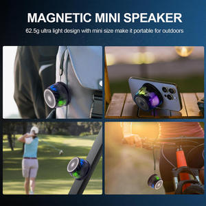 Mini haut-parleur magnétique transparent, enceinte portable sans fil de type Line Array - Product Image 2