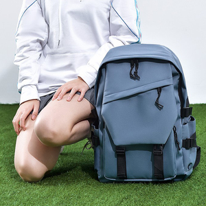 Sacs à <span class=keywords><strong>dos</strong></span> scolaires en nylon imperméable à fermeture éclair, personnalisés, géométriques, tendance, doublure en polyester, unisexe, pour étudiants universitaires, vente en gros, 15 - Product Image 6