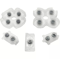 Pièces de rechange pour manette PS4, jeu de touches en Silicone conducteur pour PS4 JDM 030