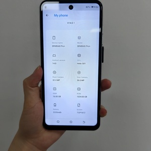 Smartphone économique Spark 40 Pro+ en promotion, grand écran 6,8 pouces, 12 Go + 512 Go, batterie 5200 mAh, double SIM - Product Image 4