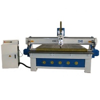 Multifunctionele Hobby 1325 2040 CNC Houtbewerkingsfreesmachine met persrol te koop