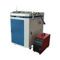 Mesin Genggam Tiga Tujuan, Mesin Pembersih Laser Serat 1000W 1500W 2000W