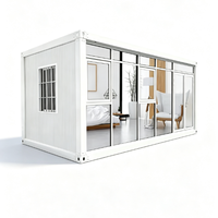 Casa Modular en Contenedor, Casa Contenedor para Acampar, Cabaña Prefabricada, Edificio Modular Desmontable