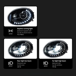Conjunto de Faros Delanteros LED con Lente de Proyector y Luces Antiniebla para <span class=keywords><strong>Volkswagen</strong></span> Beetle 2013 2014 2015 2016 2017 2018 - Product Image 5
