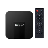 Best-seller - Boîtier TV intelligent Android 11 TX3 Mini Plus 2 Go/16 Go, Quad Core Amlogic S905W2, 4K, Android Box