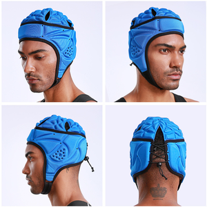 Casque de football américain 7v7 YOUNGSON personnalisé avec logo, rembourré en EVA, casquette de rugby, protection de tête pour gardien de but (jeunes et adultes), moulé en 3D - Product Image 3