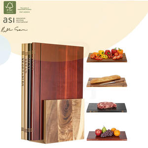 Ensemble de planches à découper en bois d'acacia en forme de <span class=keywords><strong>livre</strong></span>, support de livres en bois massif, planche à découper en forme de <span class=keywords><strong>livre</strong></span> pour <span class=keywords><strong>la</strong></span> <span class=keywords><strong>cuisine</strong></span>, le <span class=keywords><strong>fromage</strong></span> et le pain - Product Image 6