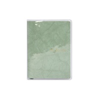 SIDAIXUE Mini-Stil Wasserdichter PVC-Umschlag Goldfolie Tagebuch A6 To-Do-Liste Planer mit Individueller Bedruckung