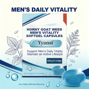 Capsules de soutien à la vitalité masculine : Complément énergétique à base de plantes (Horny Goat Weed) pour maintenir un mode de vie actif chez l'homme actif - Product Image 5
