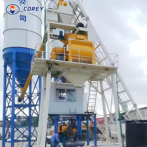 Centrale à béton autochargeante Corey Hzs120 120M3/h, petite, contrôlée par PLC, avec pompe, moteur, ligne de production, garantie de 2 ans - Product Image 2