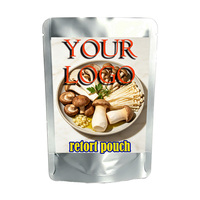 Voedselveilige retort staande pouch met aangepaste print voor babyfruitpuree & jam verpakkingen