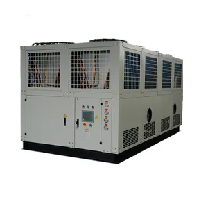 Chiller For Machine 40TR 60TR 80TR Cold Water Cooling System Chiller Machine Air Cooled Screw Chiller For Industrial Cooling Process