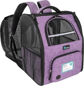 Échantillon Gratuit Sac à Dos Pliable en Fer pour Petits et Moyens Chiens Sac de Transport Confortable pour Chat Sac de Voyage en Nylon et Polyester - Product Image 4