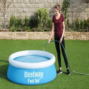 Piscina Gonfiabile <span class=keywords><strong>Bestway</strong></span> 57392 Fast Set per Bambini, Rotonda, Grande, in PVC, per Esterni - Product Image 5