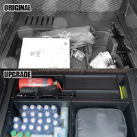 Organisateur de siège arrière de voiture en ABS noir imperméable de haute qualité, boîte de rangement, moulage 3D original pour Jetour T2 1.5T Guangdong