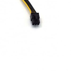 핫세일 PCI E 6핀 - PCI-E 8(6+2)핀 1007 16AWG 서버 전원 장치용 전원 어댑터 케이블 60cm - Product Image 2