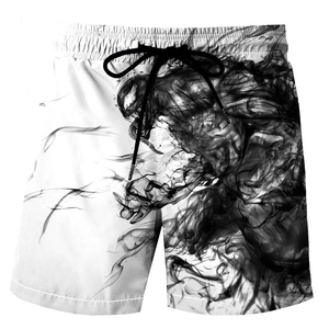 Estivo nuovo stile europeo e americano modello di fumo costume da bagno da <span class=keywords><strong>uomo</strong></span> pantaloni larghi da surf da spiaggia - Product Image 3