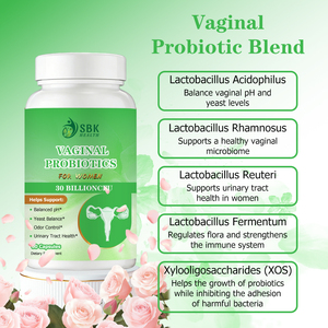 Cápsulas de Probióticos Vaginales de Marca Privada, Complejo Probiótico de Actividad Total, Ayuda a Equilibrar la Flora Vaginal, Cápsula de Lactobacillus acidophilus - Product Image 5