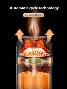 Mới Đến 1200MAh Mini Đầy Màu Sắc Ánh Sáng Khuếch Tán Hương Thơm Máy A02 Với Siêu Âm Atomization Cho Xe Nhà - Product Image 6