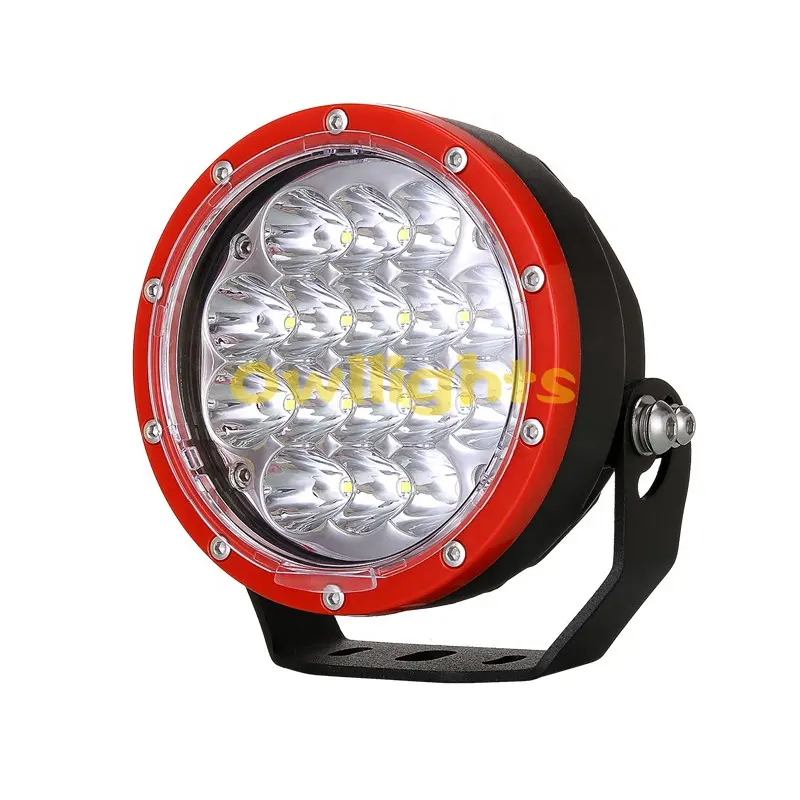 Owllights 2021 yeni 5 inç led yuvarlak çalışma ışığı 48w LED çalışma ışık Offroad SUV için sürüş ışık LED UTV kamyon