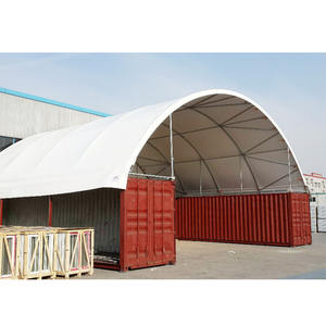 Abri de stockage en tissu PVC à installation rapide pour extérieur, résistant aux vents forts, prix usine - Product Image 4