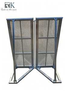 Barrières de contrôle des foules en métal durable, barrières de parking, barrières de sécurité à vendre - Product Image 1