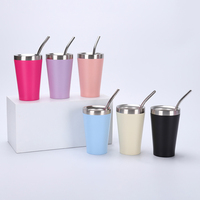Vente en gros 1500/2000ml en acier inoxydable Yerba Mate boisson paille cuillère Kit vide Yerba Mate thé tasse Thermos flacons ensemble