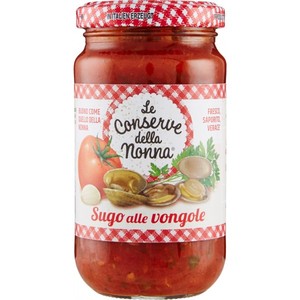 Salsa de Tomate con Conchas de Almeja de la Abuela, Envase de 190g - Product Image 1