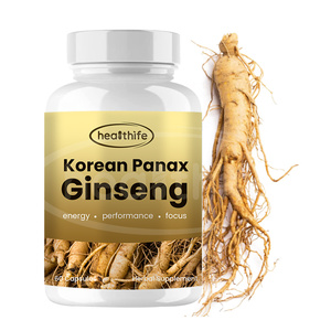 Compléments Healthife Boost Energy <span class=keywords><strong>Ginseng</strong></span> Capsules 500mg/120 Capsules/Bouteille Capsule de <span class=keywords><strong>ginseng</strong></span> rouge coréen - Product Image 1