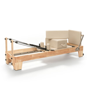 Reformer de Pilates de Madera de Caucho para Uso Doméstico y Comercial, Máquina Profesional de Pilates para Estudio - Product Image 1
