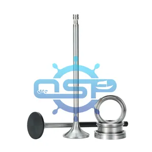 Factory Diesel Marine Spare Parts Exhaust Valve Spindle Daihatsu DL-19 DS-19A For Ship Engine Valve with seat