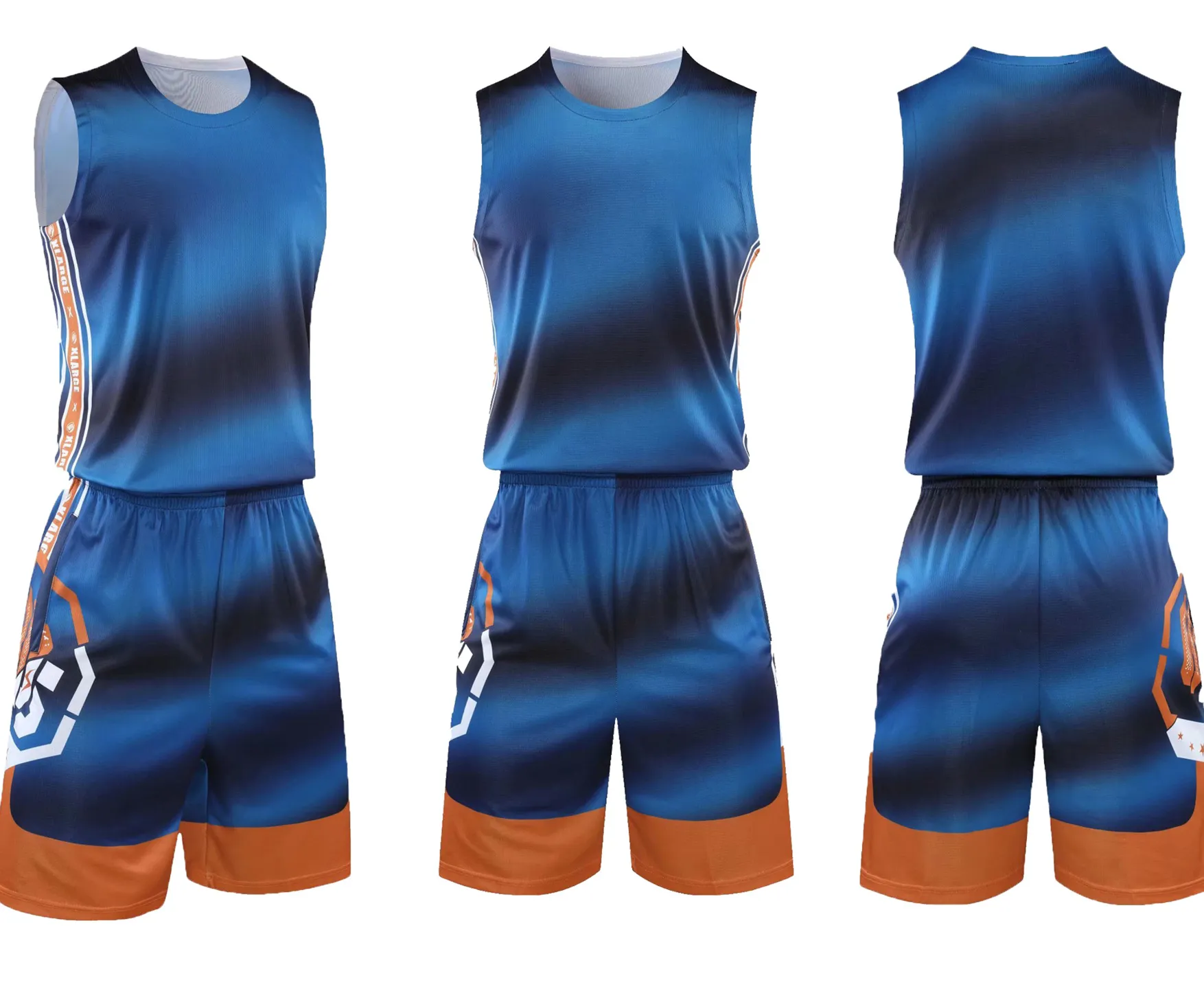 Wholesale Custom Logo Basketball Training Jersey Basketball Jersey with the Cool Shorts