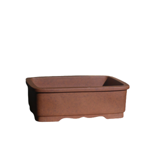 Weizhen Zisha Rectangular Flower Pot <b>Wood</b> Fired Duan Clay Handmade <b>Planters</b> - Product Image 5
