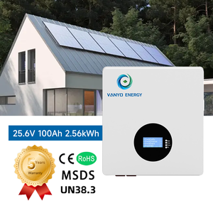25.6V 100Ah 2.56kWh Solar Storage Lithium <b>Battery</b> for Household Backup Power - Product Image 2