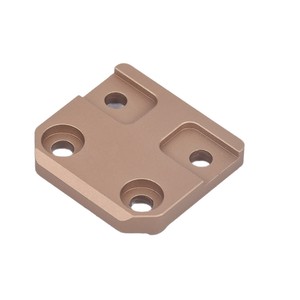 Support de base en aluminium pour lampe tactique M300 M600, système MLOK, support latéral vertical, couleur sable noir - Product Image 5