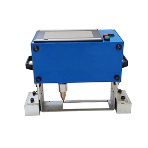 Tùy chỉnh phông chữ xe 160*40 mét màn hình cảm ứng số khung gầm khắc cầm tay di động Dot peen đánh dấu máy - Product Image 1