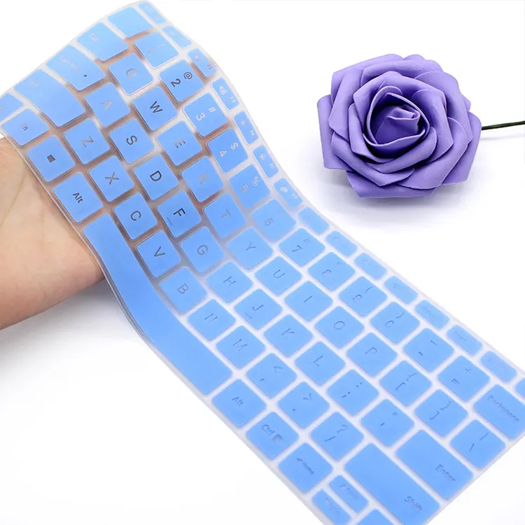 Durable Unique Keyboard Dust Cover Ultra Slim English Hollow Out Backlight Backlit Keyboard Skin for Xiaomi 13.3" US Version