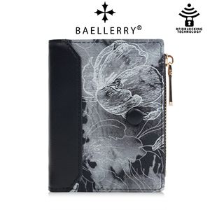 Baellerry Minimalist <b>Wallet</b> With <b>RFID</b> <b>Blocking</b> Technology Multi Card Holder Unisex Everyday Use - Product Image 5
