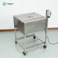 Industriële automatische fruit- en groentesnijmachine voor catering